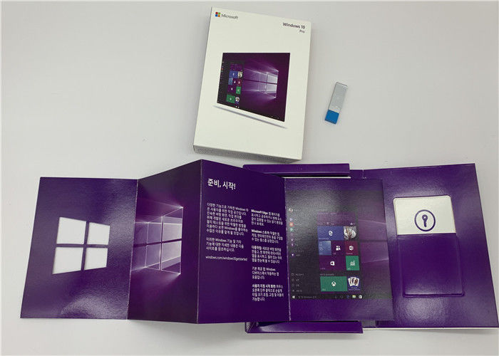 Flash Drive Windows 10 Retail Pack Korean Version Key Genuine Sealed