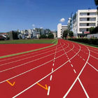 IAAF Approved Spray Coat 400 Meters MDI PU Rubber Running Track Field Construction
