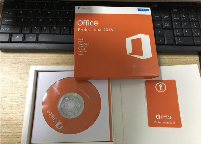 Genuine Microsoft Office Professional 2016 Product Key 32 Bit / 64 Bit Retail COA